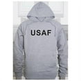 thumbnail image 1 of Graphic Pullover, Air Force, H.Grey, S, 1 of 2
