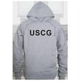 thumbnail image 1 of Rapid Dominance USCG Text Graphic Mens Pullover Hoodie [Heather Grey - S], 1 of 1
