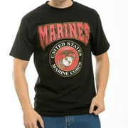 Rapid Dominance United States Marines Classic Military Mens Tee [Black - M]