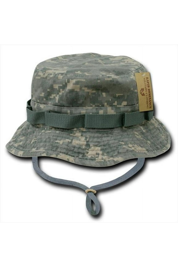 Vintage Washed Jungle Mens Boonie Hat [Universal Digital - XL]