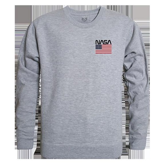 Rapid Dominance Worm 1 Graphic Crewneck Sweatshirt, Heather Gray - Large