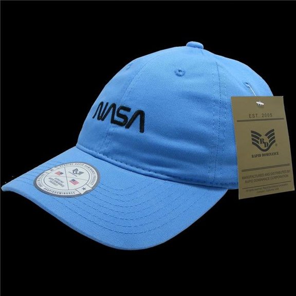 Rapid Dominance  Worm NASA Relaxed Cap, Sky - One Size