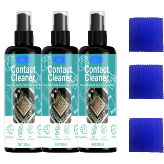 Rapid-Drying Pcb & Motherboard Cleaner, Fast-Drying Pcb and Motherboard Cleaner, 100ml Mainboard Cleaning Solution, Electronic Contact Cleaners Spray