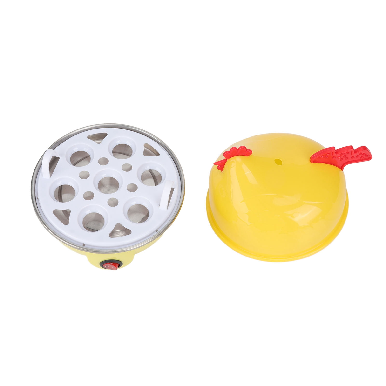 Egg Cooker Steamer Breakfast Maker Chicken Shape 7 Egg Boiler