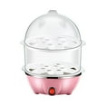 thumbnail image 1 of Rapid Electric Egg Cooker and Poacher with Auto Shut Off for Omelet, Soft, Medium and Hard Boiled Eggs - 14 Egg Capacity Tray, Double Stack, 1 of 7