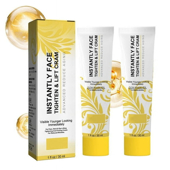Rapid Face Lift Cream, Facial Firming Cream, Skin Tightening Cream For Face, Anti-Wrinkle Cream For Deep Wrinkles, Face Tightening and Lifting Cream, Neck & Face Tightening (2 pcs)
