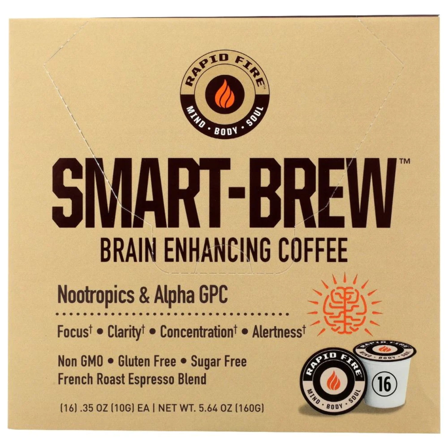 Rapid Fire: Coffee Pods Smart Brew, 1 Ea