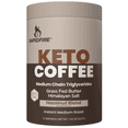 thumbnail image 1 of Rapid Fire Hazelnut Instant Coffee with MCT Oil & Grass-Fed Butter – Energy, Focus & Metabolism Support – Low Sugar Functional Coffee Mix – Keto & Low-Carb Friendly – 15 Servings, 1 of 6