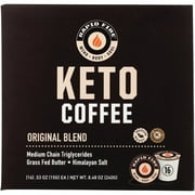 Rapid Fire Ketogenic Coffee Pods, Original Flavor, 8.48 oz., 16 Pods