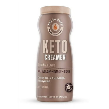 Rapid Fire Ketogenic Creamer with MCT Oil, 8.5 Oz, 20 Servings