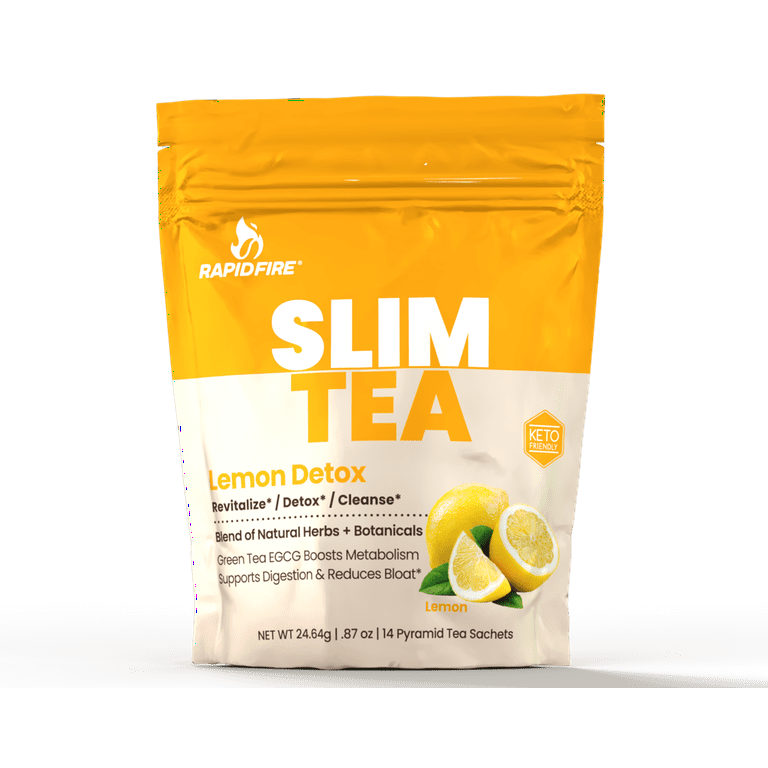 Slim Tea, Arôme myrtille, 25 sachets de thé en aluminium, 37,5 g