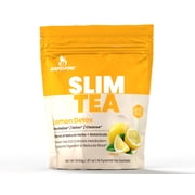 Slim Tea 14 Day Herbal Teatox, Blend of Natural Herbs and Botanicals, Supports Healthy Weight Management, Supports Metabolism, Delicious Lemon Flavor, 14 Servings