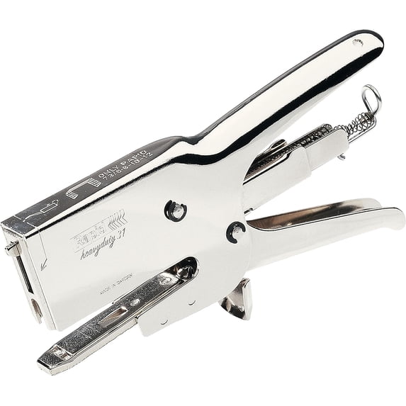 Rapid HD31 Heavy Duty Stapling Pliers, 70 Sheet Capacity, High Volume Stapling, Includes 2 Anvils, Metal, Silver, 10540301