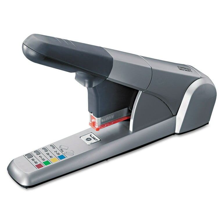 Heavy-Duty Cartridge Stapler, 80-Sheet Capacity, Silver Heavy-Duty Cartridge Stapler, 80-Sheet Capacity, Silver