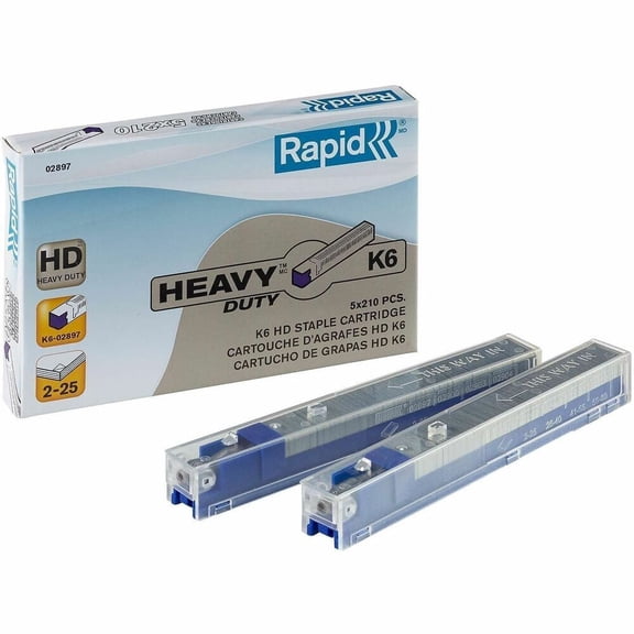 Rapid Heavy Duty Cartridge Stapler Staple Cartridge Color-Coded Blue for 2-25
