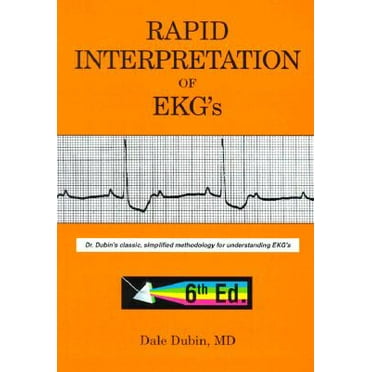 Pre-Owned Rapid Interpretation of EKG's : An Interactive Course, Paperback by Dubin, Dale, ISBN 0912912065, ISBN-13 9780912912066