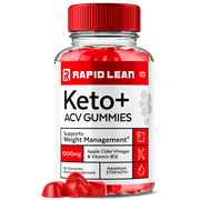 Rapid Lean Keto ACV Gummies Apple Cider Vinegar Supplement for Energy and Focus - 60 Gummies