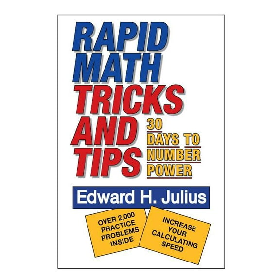 Rapid Math Tricks & Tips: 30 Days to Number Power, (Paperback)
