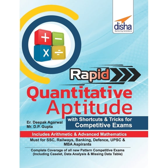 Rapid Quantitative Aptitude - Book of Shortcuts & Tricks for Competitive Exams, (Paperback)