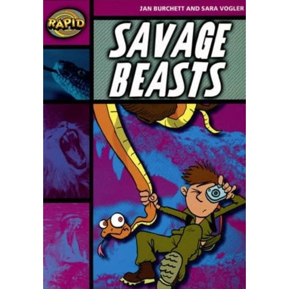Rapid Rapid Reading: Savage Beasts (Stage 3, Level 3a), (Paperback)