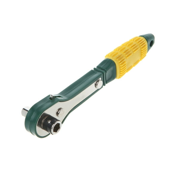 Rapid Ratchet Wrench 1/4 Screwdriver Quick Socket Spanner Repairing Tools
