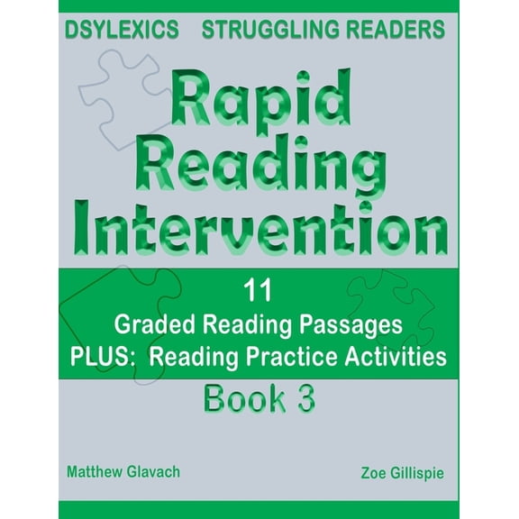 Rapid Reading Intervention, Books 1-3: Rapid Reading Intervention, Book 3 (Paperback)