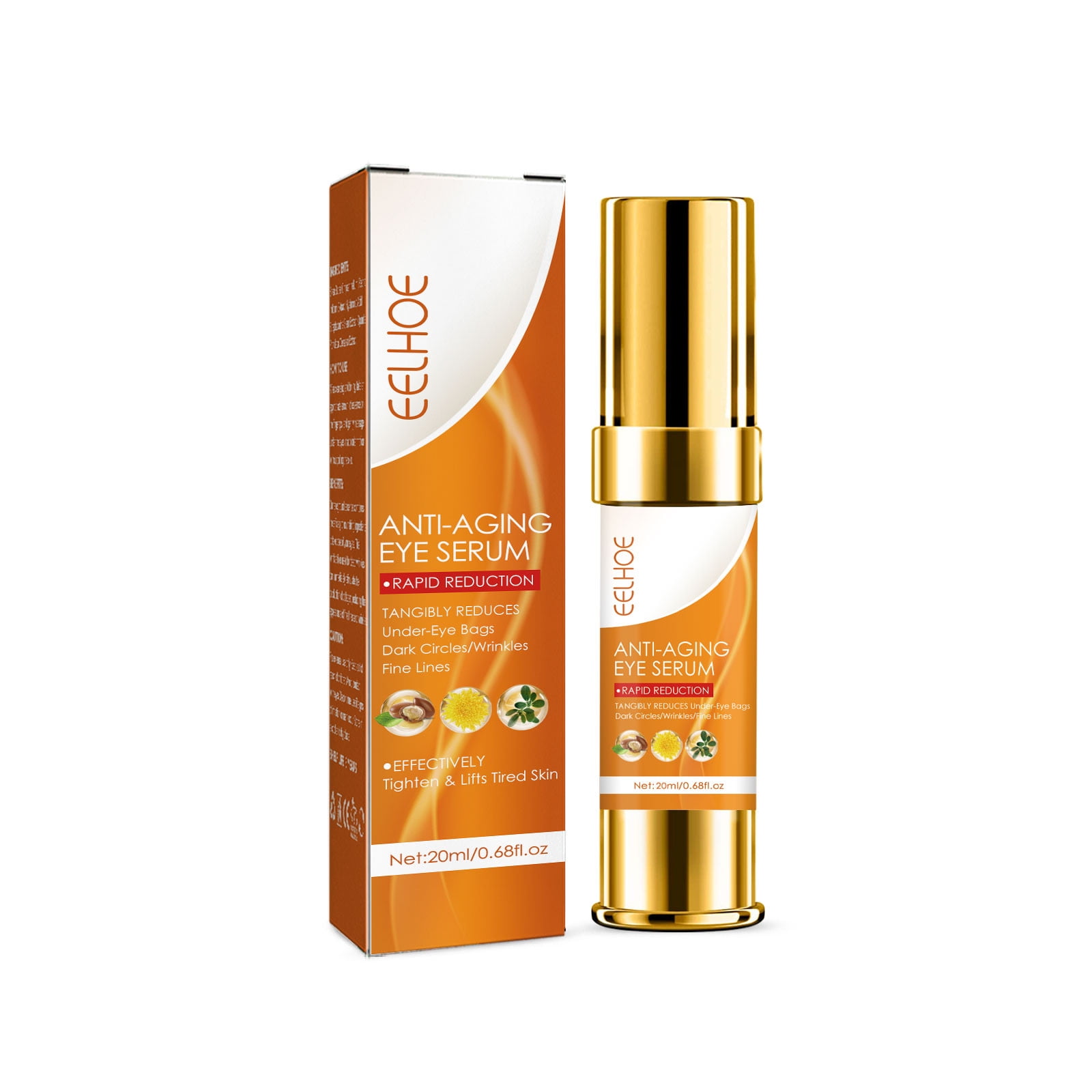 Rapid Reduction Eye Serum, Eye Cream for Dark Circles and Puffiness