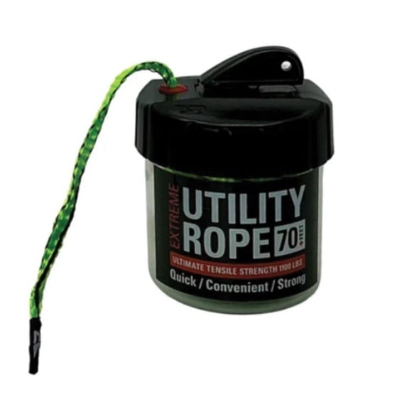 Rapid Rope Utility Rope And Canister 70 Ft Neon Green