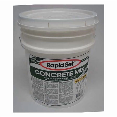 Concrete Mix, Pail, Gray, Concrete Mix GRA-RSCM-60