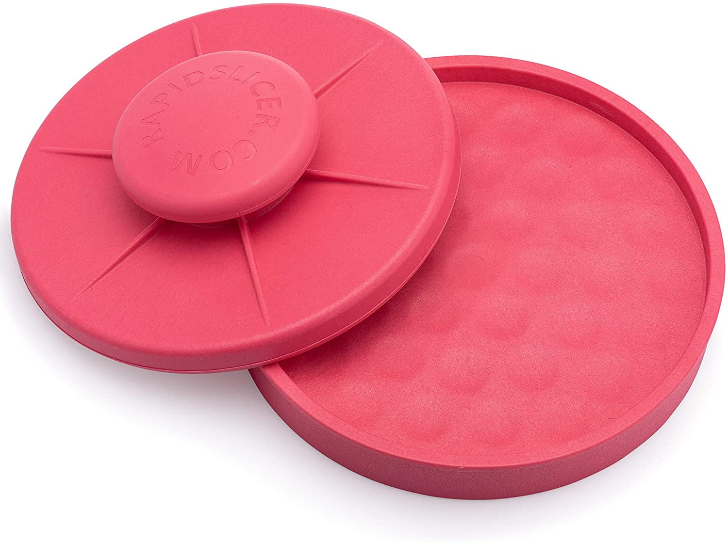 Rapid Slicer Food Cutter, Slice Tomatoes, Grapes. NonSlip Gadget