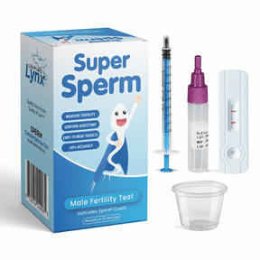Leaping Lynx At-Home Sperm Count Test Kit for Men  Rapid Fertility Screening, Easy-to-Use, Results in Minutes, 1 Test