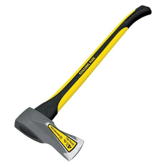 Rapid Splitting Maul, 4.5 lb - SA de CV TJR4.5-FD-C - Heavy Duty Wood Splitting Tool for Firewood, Kindling, and Log Splitting - Durable Steel Maul