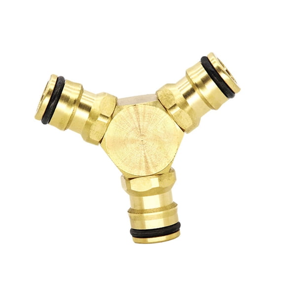 Rapid Switches Brass Water Distribution Adapter Channel Design Splitters Hose for High Pressure Cleaning Equipment