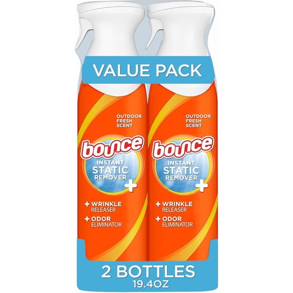 Rapid Touch-Up 3 in 1 Wrinkle Releaser Clothing Spray, Fabric Refresher, Odor Eliminator & Anti Static, 9.7 ounces (Pack of 2)
