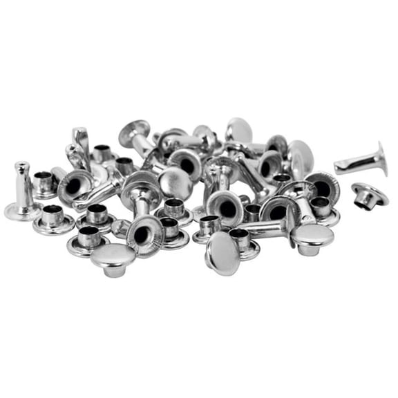Rapid - Tubular Rivets 7 x 3 x 9mm Cap 3 x 7mm (Pack 25)
