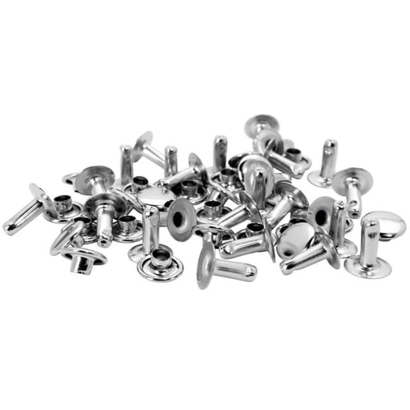 Rapid - Tubular Rivets 8 x 3 x 9mm Cap 3 x 8mm (Pack 25)