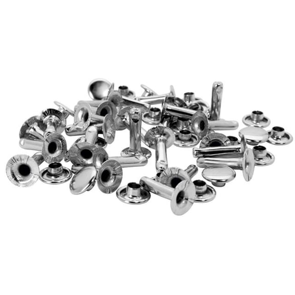 Rapid - Tubular Rivets 9 x 3 x 13mm Cap 3 x 10mm (Pack 25)