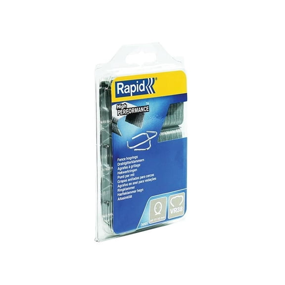 Rapid Vr38 Light Hog Rings Pack 300