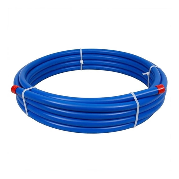 RapidAir 1/2in x 25ft Air Hose Tubing - 200 PSI Compressed Air Line, Flexible Pneumatic Tubing for Workshop, Garage, Farm & Industrial Use - Model M6026-25