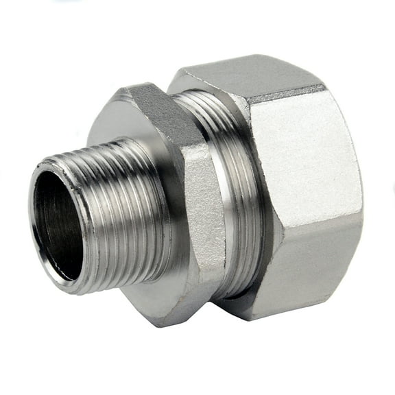 RapidAir MaxLINE Piping 1" x 3/4" MNPT Union Fitting M8015 Rapid Air Max Line