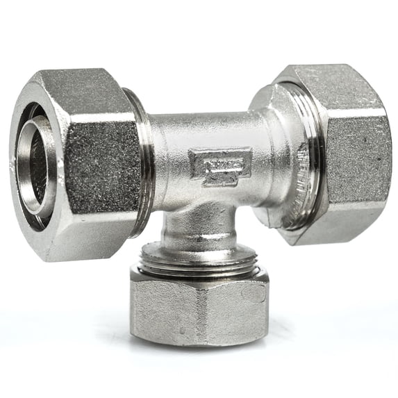 RapidAir Maxline 1" T Fitting with 3/4" Drop Reducing Tee Drop Leg M8018