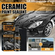 RapidCeramic Nano Ceramic Coating Spray for Cars - 120ml Paint Sealant Polish with Durable Shine, Scratch Protection & High Temperature Resistance