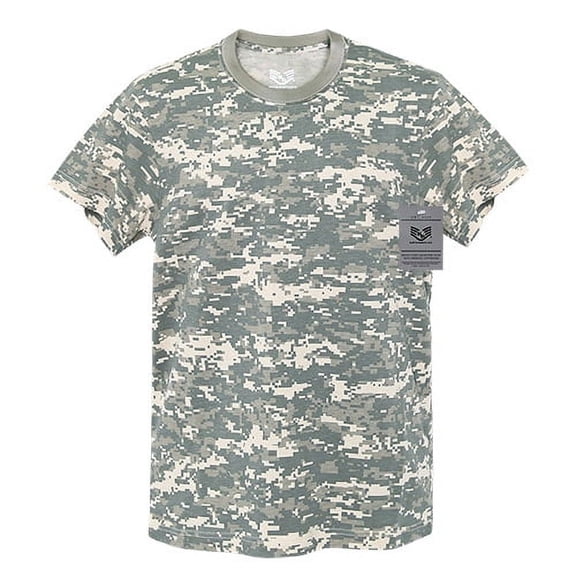 RapidDominance R38-PL-ACU-02 Short Sleeve G.I. T-Shirt, ACU - Medium