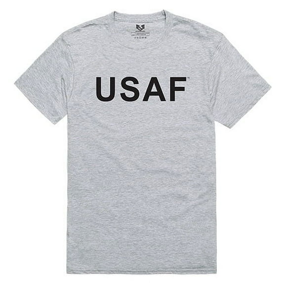 Rapid Dominance RS2 Relaxed Graphic Tees-Air Force - H.Grey-2X