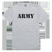 RapidDominance RS2-ARM-HGY-04 US Army Relaxed Graphic Tee, Heather Grey - Extra Large