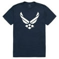 thumbnail image 1 of RapidDominance RS2-WIN-NVY-04 Air Force Wing Relaxed Graphic Tee, Navy - Extra Large, 1 of 3