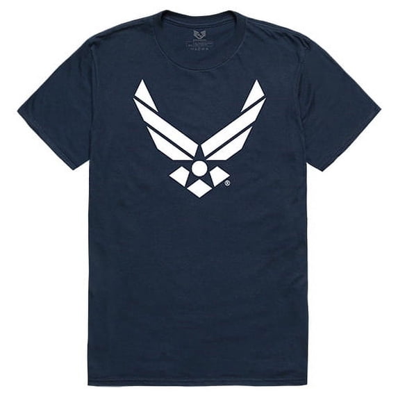 RapidDominance RS2-WIN-NVY-04 Air Force Wing Relaxed Graphic Tee, Navy - Extra Large