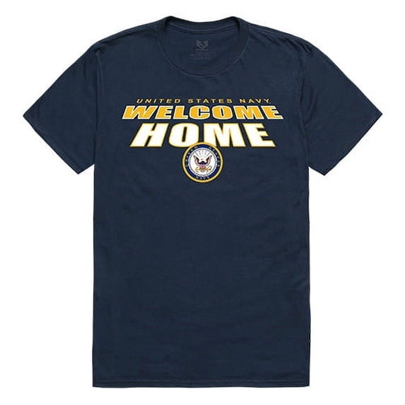 RapidDominance S34-NAV-BGT-01 Navy Welcome Home Tee, Navy - Small