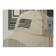 thumbnail image 1 of RapidDominance  USA Flag Ripstop Trucker Cap, Khaki, 1 of 1