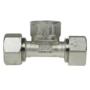 Rapidair Maxline 1/2" Reducing Tee 1/2" Female NPT Inlet 1/2" x 1/2" M8019